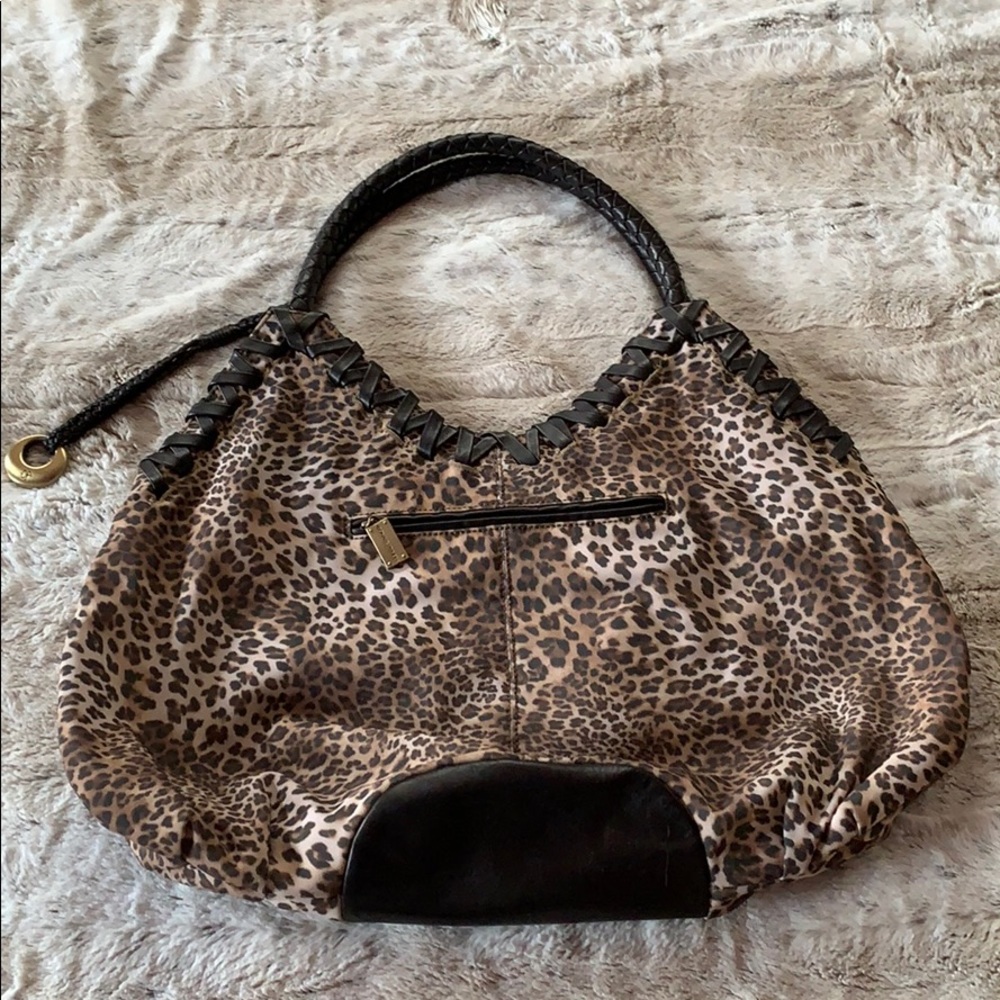 ✨HP✨ DONALD J. PLINER Animal Print Leather Hobo - Picture 4 of 15